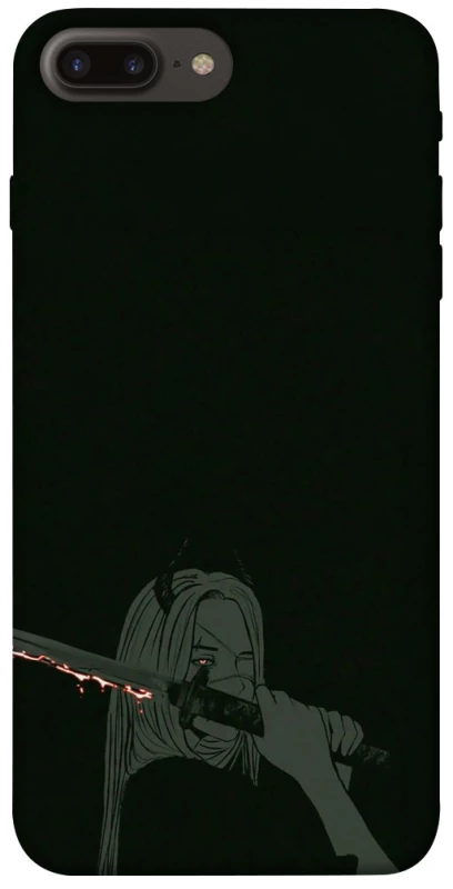 Чехол на Apple iPhone 7 plus / 8 plus Человек-Бензопила фото 1 из 1