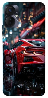 Чехол на TECNO Spark 9 Pro (KH7n) Red sports car фото 1 из 1