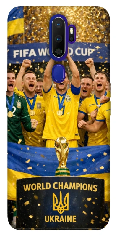 Чохол на Oppo A5 (2020) / Oppo A9 (2020) UA-Football ver.5 фото 1 з 1