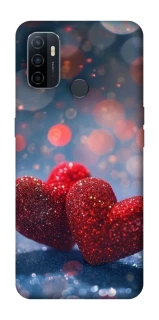 Чохол на Oppo A53 / A32 / A33 Red hearts фото 1 Чохол на Oppo A53 / A32 / A33 Red hearts фото 1 з 1