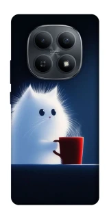 Чехол на Xiaomi Redmi Note 15 4G/5G (EU) Чехол кот с кофе фото 1 из 1