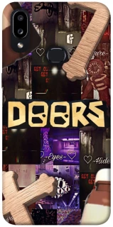 Чехол на Samsung Galaxy A10s Roblox doors dark mode фото 1 из 1