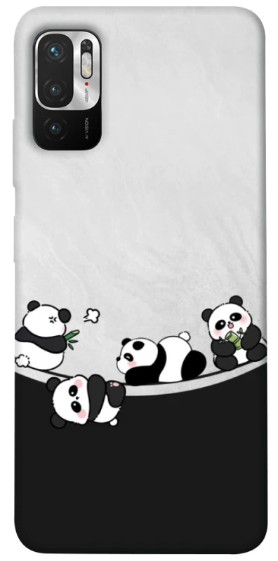 Чохол на Xiaomi Poco M3 Pro 4G / 5G Four pandas фото 1 з 1