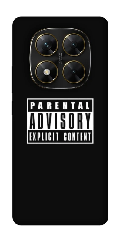Чохол на Xiaomi Poco X7 Parental Advisory Label фото 1 з 1