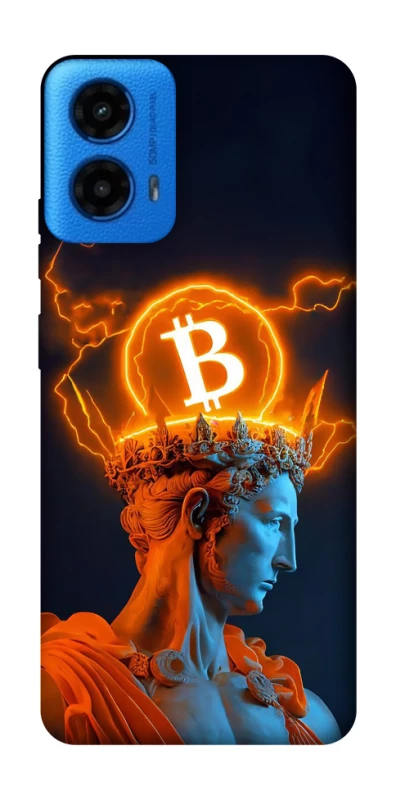 Чохол на Motorola Moto G45 Bitcoin God фото 1 з 1
