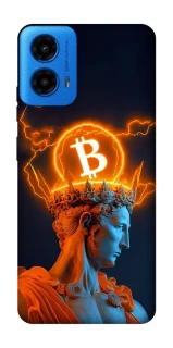 Чехол на Motorola Moto G45 Bitcoin God фото 1 из 1
