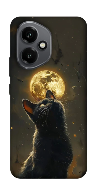 Чохол на Honor 400 Кіт під місяцем v2 фото 1 з 1