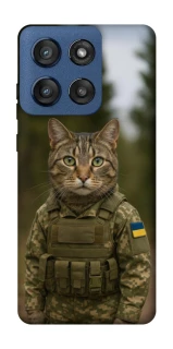 Чехол на Motorola Edge 60 Stylus Кот защитник фото 1 из 1