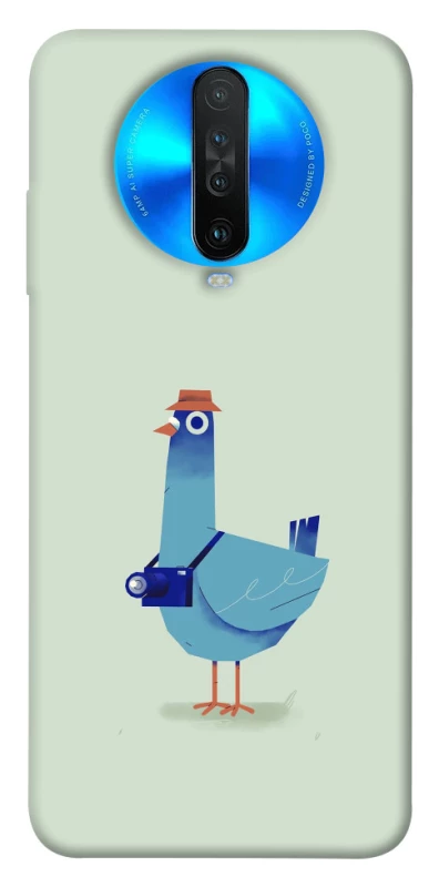 Чохол на Xiaomi Redmi K30 Голуб-детектив фото 1 з 1