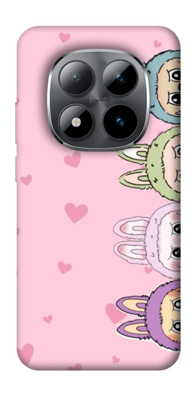 Чохол на Xiaomi Redmi Note 15 Pro 5G All Labubu 4 фото 1 з 1