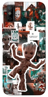 Чехол на TECNO Spark 6 Go Mini Groot v2 фото 1 из 1