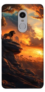 Чехол на Xiaomi Redmi Note 4X / Note 4 (Snapdragon) lion king фото 1 из 1