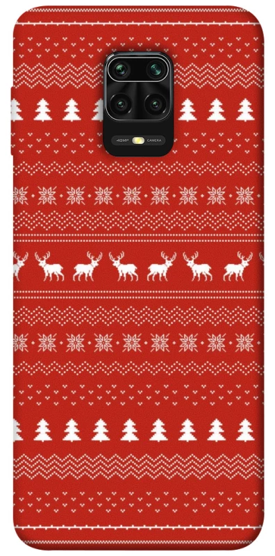 Чохол на Xiaomi Redmi Note 9s / Note 9 Pro / Note 9 Pro Max Новорічний v12 фото 1 з 1