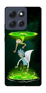Чохол на Motorola Moto G86 Power Rick and Morty фото 1 з 1