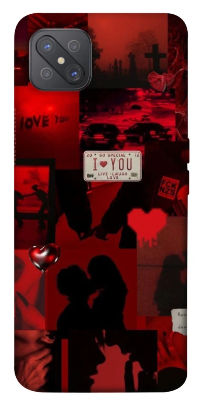 Чохол на Oppo A92s Love collage ver.2 фото 1 з 1