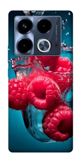 Чохол на Infinix Note 40 4G Малинка у воді фото 1 з 1