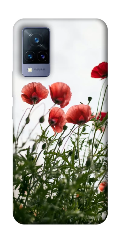 Чехол на Vivo V21 Поле маков фото 1 из 1