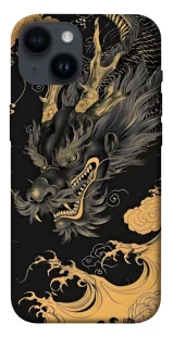 Чохол на Apple iPhone 14 (6.1") gold dragon фото 1 з 1