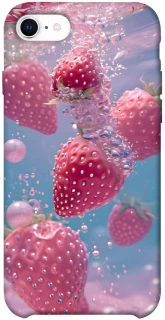 Чохол на Apple iPhone SE (2020) Полуниця в воді фото 1 з 1