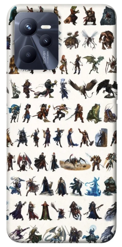 Чехол на Realme C35 Character Selection фото 1 из 1