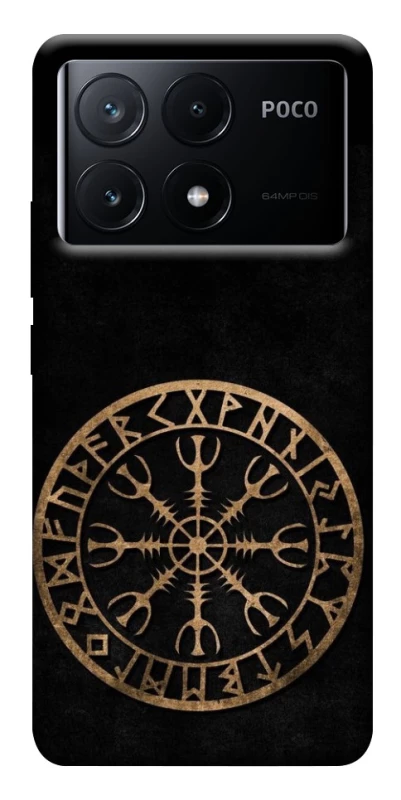 Чехол на Xiaomi Poco X6 Рунический круг v2 фото 1 из 1