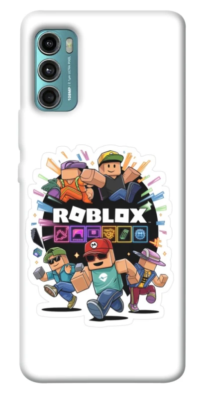 Чехол на Motorola Moto G60 Roblox logo ver.3 фото 1 из 1