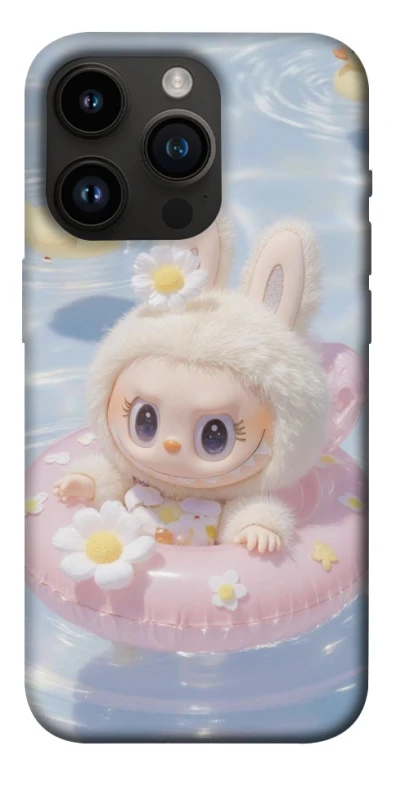 Чохол на Apple iPhone 14 Pro (6.1") Labubu swimming фото 1 з 1