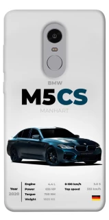 Чехол на Xiaomi Redmi Note 4X / Note 4 (Snapdragon) BMW M5 CS фото 1 из 1