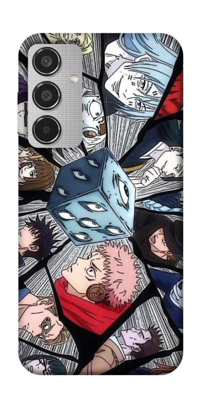 Чехол на Samsung Galaxy M35 jujutsu kaisen v4 фото 1 из 1