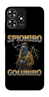 Чехол на ZTE Blade A73 4G Spioniro Golubiro фото 1 из 1