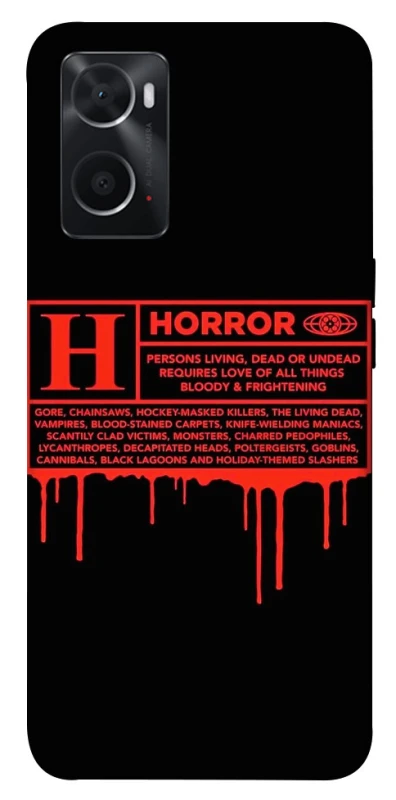 Чохол на Oppo A76 4G Horror Halloween фото 1 з 1