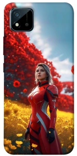 Чехол на Realme C11 (2021) Cyber space girl ver.5 фото 1 из 1