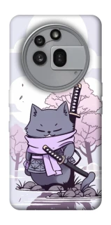 Чехол на Nothing Phone (3a) Pro Samurai cat фото 1 Чехол на Nothing Phone (3a) Pro Samurai cat фото 1 из 1