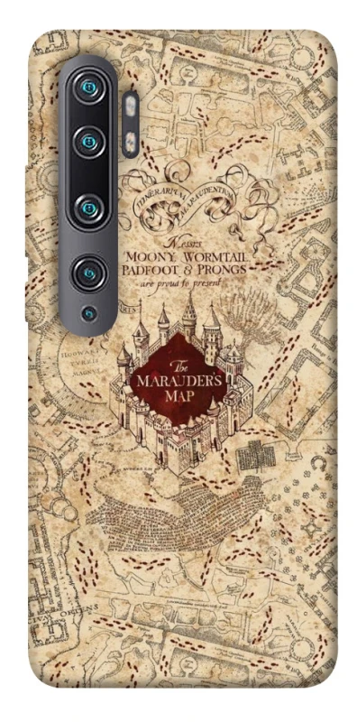 Чохол на Xiaomi Mi Note 10 / Note 10 Pro / Mi CC9 Pro Harry Potter Marauder's Map фото 1 з 1