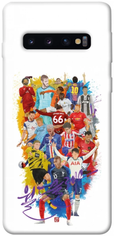 Чехол на Samsung Galaxy S10 Football Abstract v2 фото 1 из 1