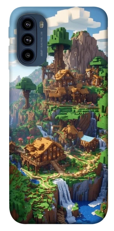 Чехол на Motorola Moto G41 Minecraft universe фото 1 из 1