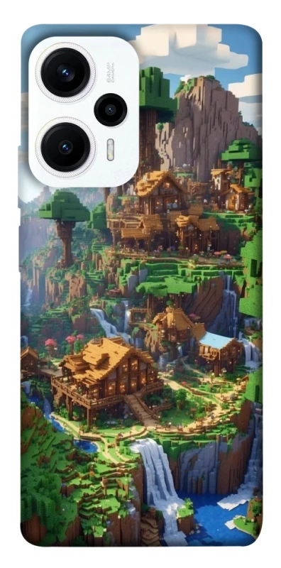 Чохол на Xiaomi Poco F5 / Note 12 Turbo Minecraft universe фото 1 з 1