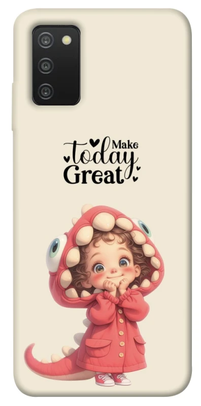 Чехол на Samsung Galaxy A03s Make today great фото 1 из 1