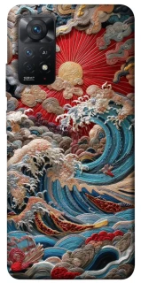 Чехол на Xiaomi Redmi Note 11 Pro 4G/5G Japa wave ver.2 фото 1 из 1
