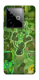 Чохол на Realme GT 7T Dandysworld tv green theme фото 1 з 1
