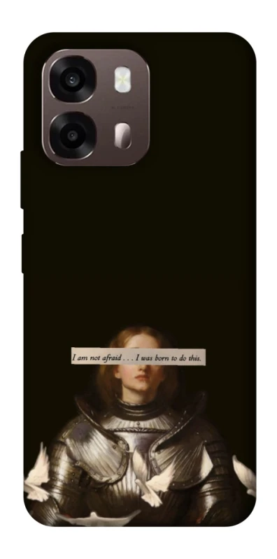 Чехол на Oppo A6 Not afraid фото 2 из 2