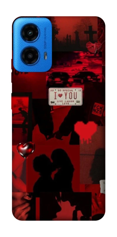 Чохол на Motorola Moto G45 Love collage ver.2 фото 1 з 1