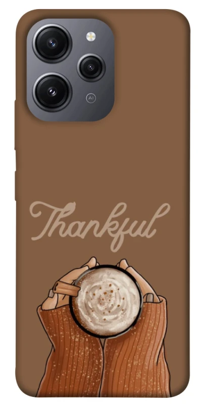 Чохол на Xiaomi Redmi 12 Thankful coffee фото 1 з 1