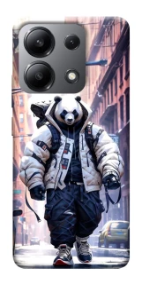 Чехол на Xiaomi Redmi Note 13 4G Панда курьер фото 1 из 1