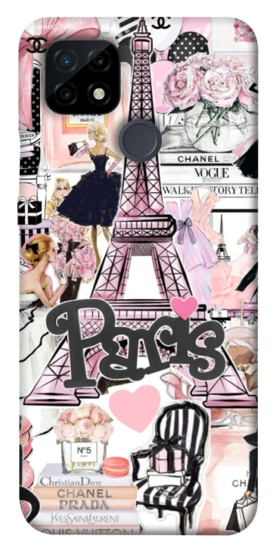 Чохол на Realme C21 Fashion collage ver.8 фото 1 з 1