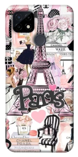 Чохол на Realme C21 Fashion collage ver.8 фото 1 з 1