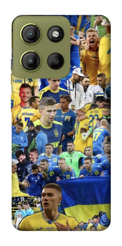 Чехол на Motorola Moto G15 4G UA-Football ver.6 фото 1 из 1