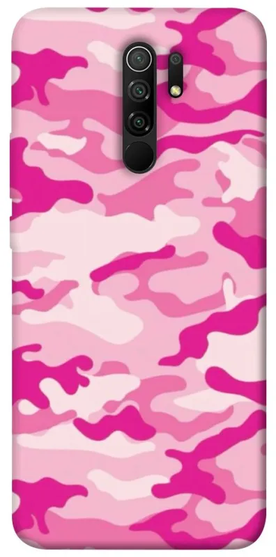 Чехол на Xiaomi Redmi 9 camouflage pink фото 1 из 1
