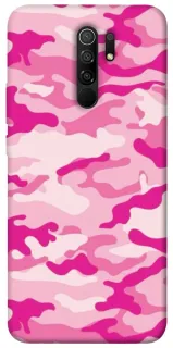 Чехол на Xiaomi Redmi 9 camouflage pink фото 1 из 1