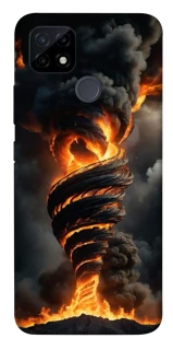 Чехол на Realme C12 Огненный торнадо фото 1 из 1